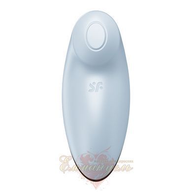 Satisfyer Tap & Climax 2 Blue Vibrating Pulsator with Finger Tapping Effect SX2183 &mdash; photos