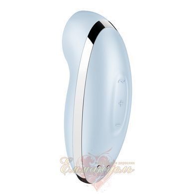 Satisfyer Tap & Climax 2 Blue Vibrating Pulsator with Finger Tapping Effect SX2183 &mdash; photos