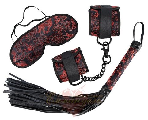 Set of BDSM - 2491427 Fesselset, mask, handcuffs, knitting