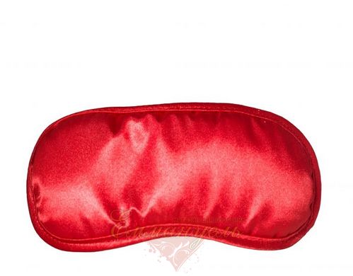 Satin Love Mask, RED