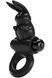 Vibrating Cock Ring with Bunny Ears Pretty Love Exciting Ring &mdash; 10 Vibration Modes, Black BI-210245 - photos (1