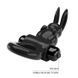 Vibrating Cock Ring with Bunny Ears Pretty Love Exciting Ring &mdash; 10 Vibration Modes, Black BI-210245 - photos (6