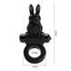 Vibrating Cock Ring with Bunny Ears Pretty Love Exciting Ring &mdash; 10 Vibration Modes, Black BI-210245 - photos (8