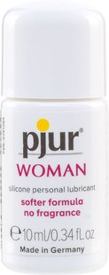 Silicone-based lubricant - pjur Woman 10 ml, without fragrances and preservatives especially for her