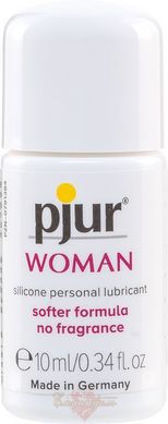 Silicone-based lubricant - pjur Woman 10 ml, without fragrances and preservatives especially for her