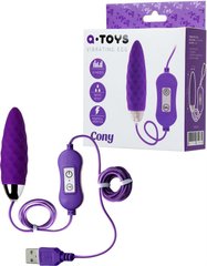 Vibro egg with remote control - Toyfa A-Toys Cony