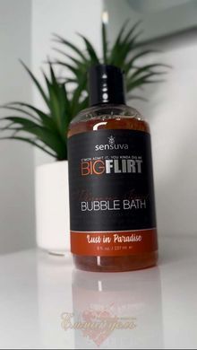 Пена для ванны - Sensuva Big Flirt с феромонами, аромат Lust in Paradise, 237 мл SO7851 фото