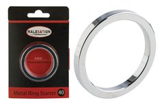 Эрекционное кольцо - MALESATION Metal Ring Starter
