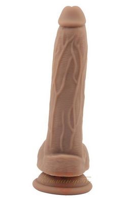 Dildo - Naked Legend Moocher-Brown 20 х 3,5 см