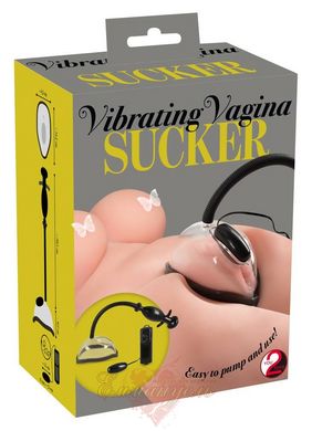 Вакуумная помпа - Vibrating Vagina Sucker