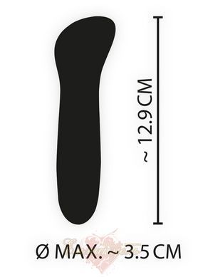 Мини-вибратор Cuties Blue &ndash; 7 режимов вибрации, силиконовый, USB зарядка 42-05953220000 фото