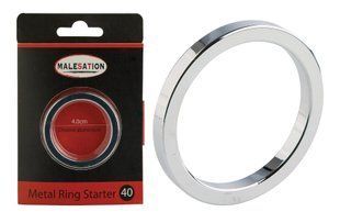 Erection ring - MALESATION Metal Ring Starter 614000031522 &mdash; photos
