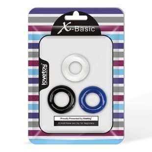 Erection rings - X-Basic Cockring Set 6452LVTOY117 &mdash; photos