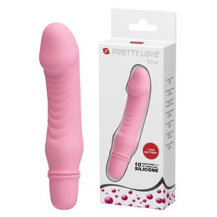 Мини вибратор - Pretty Love Stev Vibrator Light Pink