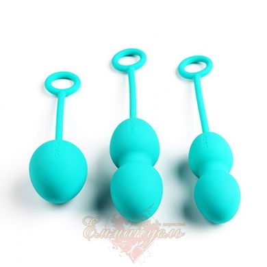 Set of vaginal balls - Svakom Nova Ball, mint