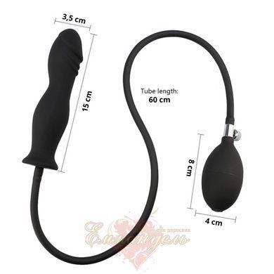 Надувна анальна пробка Erospace Wild Play Inflatable Anal Plug C6 62050072-0006 фото