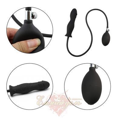 Надувна анальна пробка Erospace Wild Play Inflatable Anal Plug C6 62050072-0006 фото
