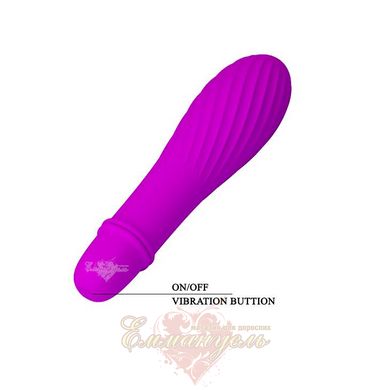 Mini vibrator - Pretty Love Solomon Vibrator Purple - 12,3 x 2,9