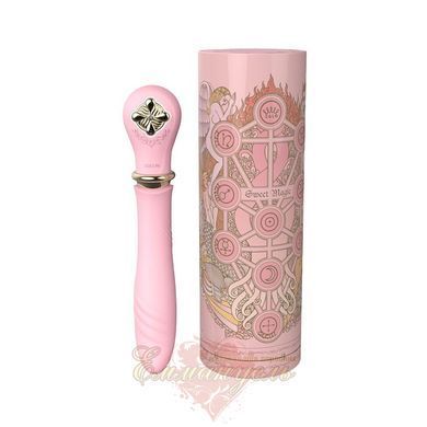 Пульсатор с подогревом Zalo Sweet Magic Desire Fairy Pink, турбо режим SO6678 фото