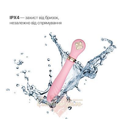 Пульсатор с подогревом Zalo Sweet Magic Desire Fairy Pink, турбо режим SO6678 фото