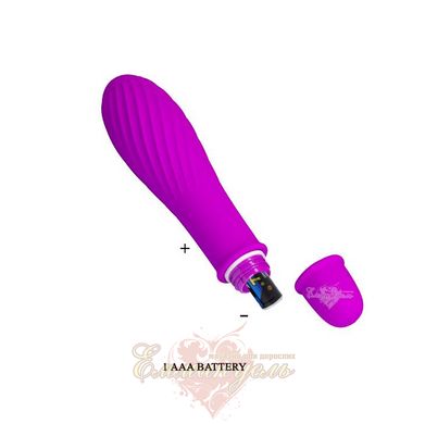 Міні вібратор - Pretty Love Solomon Vibrator Purple - 12,3 x 2,9