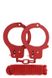Набір БДСМ - BONDX Metal Cuffs&Love Rope Set-Red, наручники, мотузка