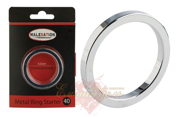 Ерекційне кільце - MALESATION Metal Ring Starter
