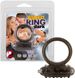 Эрекционное кольцо - Vibro Ring Dark Silicon