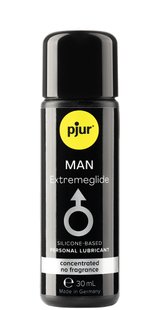 Thick silicone lubricant - pjur MAN Premium Extremeglide 30 ml with long-lasting effect, economical