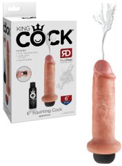 Фаллоимитатор с извержением - 6" Squirting Cock