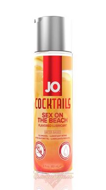 Лубрикант - System JO Cocktails - Sex on the Beach без цукру, рослинний гліцерин (60 мл)