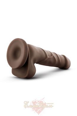 Фаллоимитатор - Dr. Skin Realistic Cock Basic 7 - Chocolate TS250909 фото