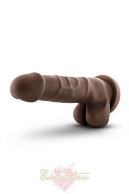 Фаллоимитатор - Dr. Skin Realistic Cock Basic 7 - Chocolate TS250909 фото