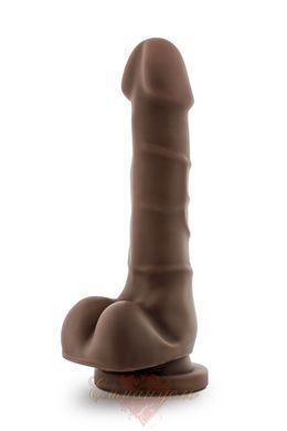 Фаллоимитатор - Dr. Skin Realistic Cock Basic 7 - Chocolate TS250909 фото