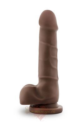 Фаллоимитатор - Dr. Skin Realistic Cock Basic 7 - Chocolate TS250909 фото
