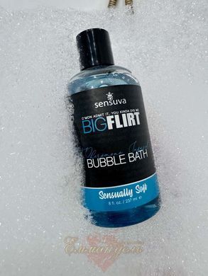 Пена для ванны - Sensuva Big Flirt с феромонами, аромат Sensually Soft, 237 мл SO7850 фото