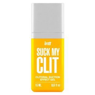 Смоктайзер для клітора Intt Suck My Clit Tropical Mango гель-стимулятор, ефект посмоктування, манго 15 мл SX4003 фото