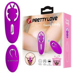 Стимулятор клитора - Pretty Love Dancing Butterfly Stimulator Purple 6603BW0771 фото