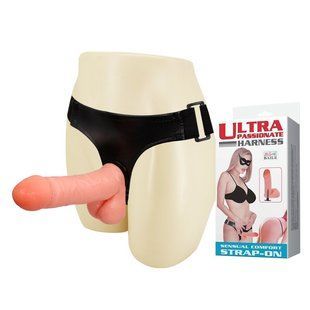 Жіночий страпон - strap-on, PVC Material, Avaliable Color: Fresh 6603BW0383 фото