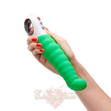 Point vibrator - G Fun Factory PATCHY PAUL fresh green, flexible, 12 modes SX0935 &mdash; photos