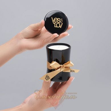 Массажная свеча с цветочном ароматом YESforLOV Massage Candle With Bewitching Scent 120 г (воск и масла) SX4537 фото