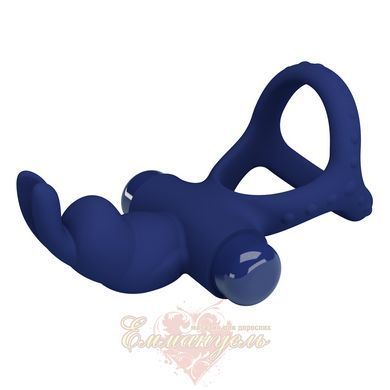 Виброкольцо Pretty Love Powerful Ring с 10 режимами вибрации 6603BI-210321 фото