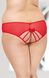 Women's Thong - String 2468, Plus Size, red XL