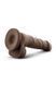 Фаллоимитатор - Dr. Skin Realistic Cock Basic 7 - Chocolate TS250909 фото 6