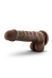 Фаллоимитатор - Dr. Skin Realistic Cock Basic 7 - Chocolate TS250909 фото 5
