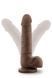 Фаллоимитатор - Dr. Skin Realistic Cock Basic 7 - Chocolate TS250909 фото 4