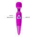 Clit vibrator - Pretty Love Flirtacious Wand 6603BW0347 - photos (6