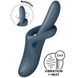 Кролик-вибратор с подогревом и ротацией Satisfyer Heat Flex 4 Grey, силиконовый 663004068237 фото