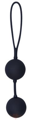 Вагинальные шарики - Black Velvets Balls Silicone