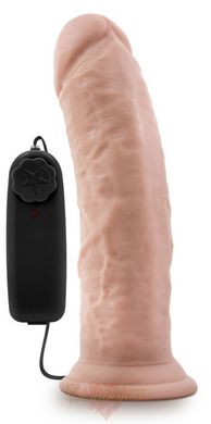 Вибратор на присоске - Dr. Skin - Dr. Joe 8 Inch Vibrating Cock with Suction Cup, Vanilla